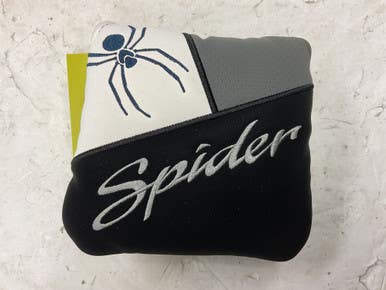 Used Taylormade SPIDER HEADCOVER GREY/BLK 11855-S000201611