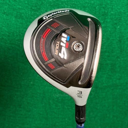 TaylorMade M4 Tour 15 Fairway Wood 3 Fujikura Speeder757 Evolution V Stiff w/HC