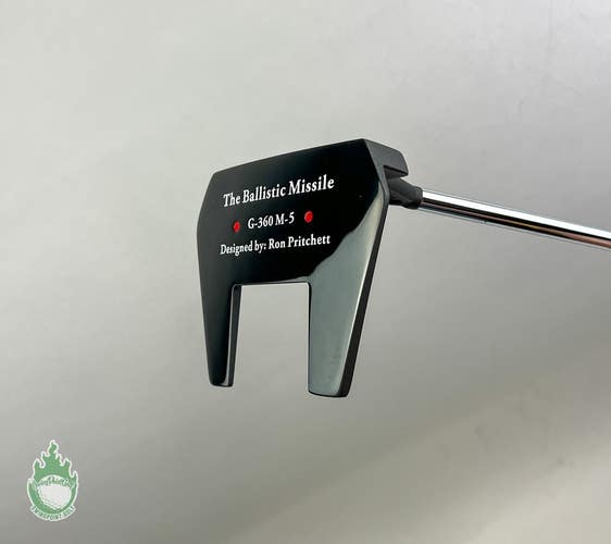 Ashdon Golf The Ballistic Missile G-360 M-5 35" Putter Steel Golf Club