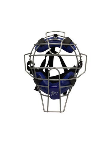 Used Batting Helmet Mask Royal Blue One Size 11443-S000204613