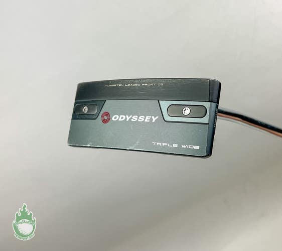 Right Handed Odyssey Tri-Hot 5K Triple Wide Stroke Lab 35" Putter Golf Club