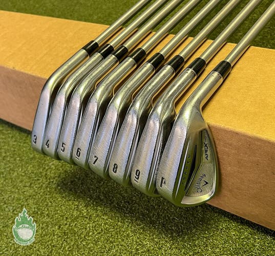 Tour Issue Used Callaway APEX Pro Forged Irons 3-PW 125g Stiff+ Steel Golf Set