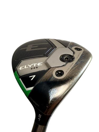 Callaway Elyte Triple Diamond 7 Wood 21 Aretera EC1 75g Stiff Golf Pride Std