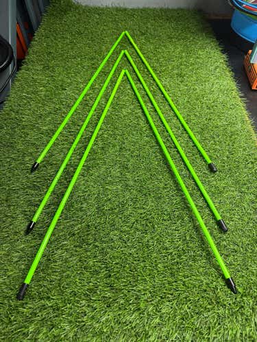 3 Pack Golf Alignment Sticks Collapsible Training Rods – 48″ for Aiming & Puttin