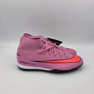 Nike Zoom Mercurial Superfly 10 Academy Turf Soccer Shoes FQ8331-600 Mens Sz 6.5