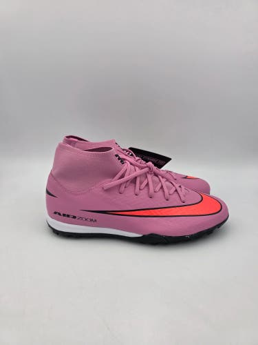 Nike Zoom Mercurial Superfly 10 Academy Turf Soccer Shoes FQ8331-600 Mens Sz 6.5