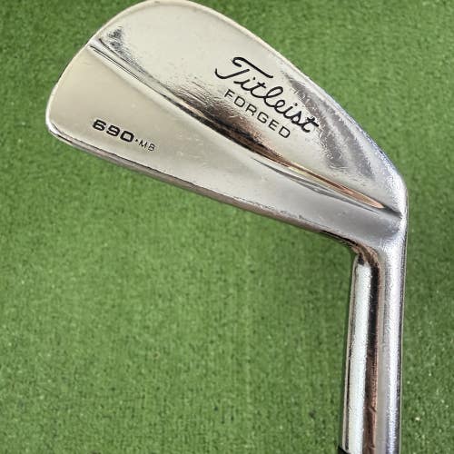 READ Titleist 690 MB Forged 2 Iron Blade Dynamic Gold S300 Stiff Flex 39.25