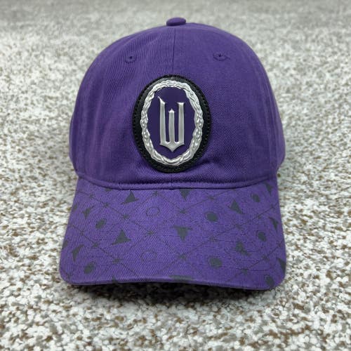 Wicked Hat Cap Strap Back Purple Embroidered Patch Universal Movie Musical Mens