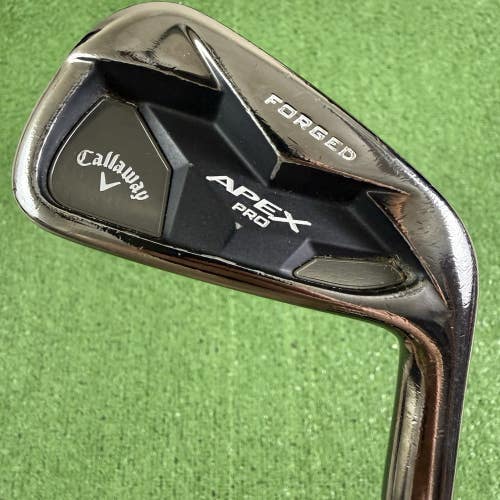 Callaway Apex Pro Forged 19 Smoke Black 4 Iron KBS $ Taper 120 Stiff Flex 38.25