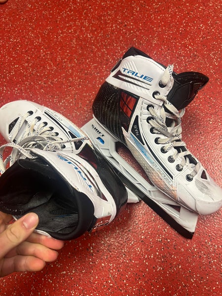 2023 True SVH Pro Two Piece Hockey Goalie Skates 10 (Used)