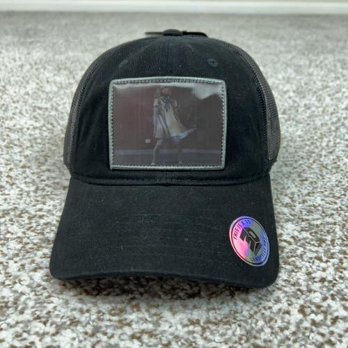 MEGAN Hat Cap Snap Back Black Trucker 3D Horror Movie Universal Mens Leticular