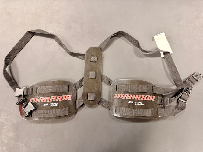 Youth XS Warrior Burn Peanut Rib/Back Guard Rib Pad (New)