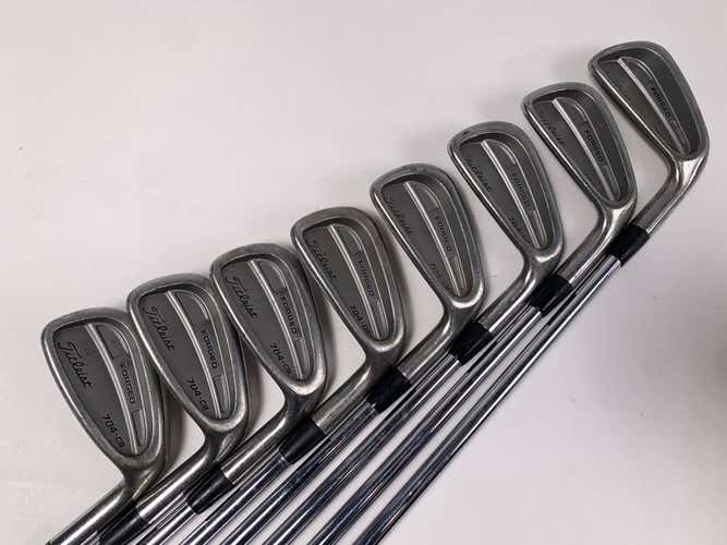 Titleist 704 CB Iron Set 3-PW True Temper Dynamic Gold S300 Stiff Steel Mens RH