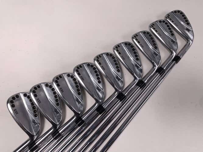 PXG 0311 Chrome Iron Set 3-PW NS Pro Modus 3 Tour 125g Stiff Steel Mens RH +1"