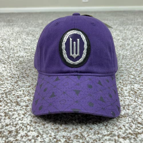 Wicked Hat Cap Strap Back Mens Purple Movie Musical Logo Wicked Witch Universal