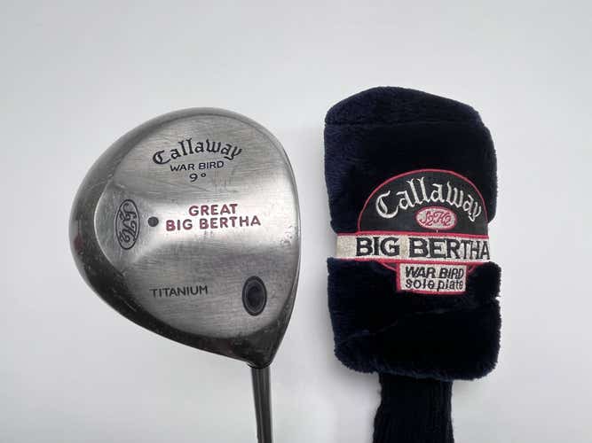 Callaway Great Big Bertha Warbird Driver 9* BB UL Regular Graphite Mens RH HC