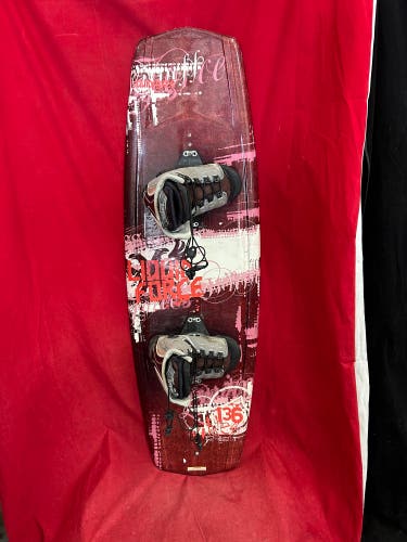 Liquid force Redmond greenwood wakeboard, wake board, water sports with bindings size L