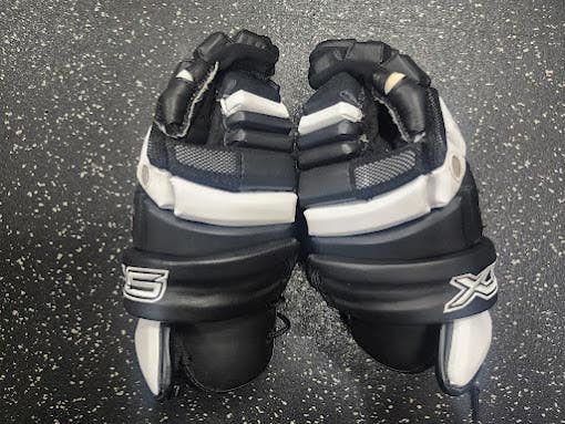 Used STX IGNITER Lacrosse Gloves Mens Black 13" 11849-S000038657