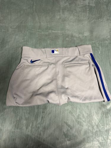 Gray Unisex Size 34 Adult Nike Game Pants (Used)