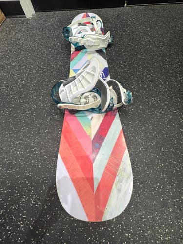 Used K2 ELAN LOL00 138 Womens Board/Bindings Purple 138 cm 11849-S000038682