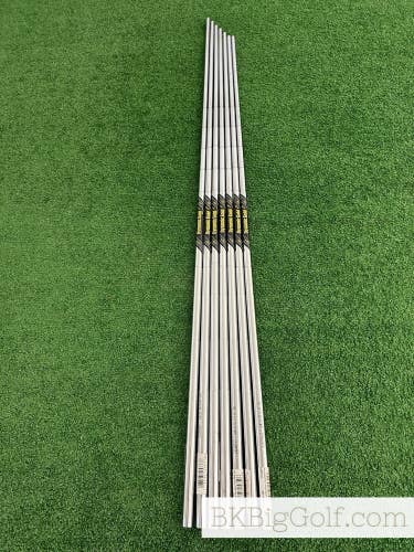 NEW True Temper Dynamic Gold 115 Mid R300 Regular Flex Steel 7pc Iron Shafts