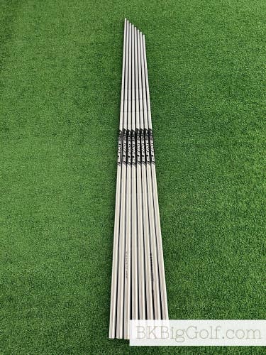 NEW True Temper Elevate ETS 115 Regular Flex Steel 8pc Iron Shafts Set 3-P .355