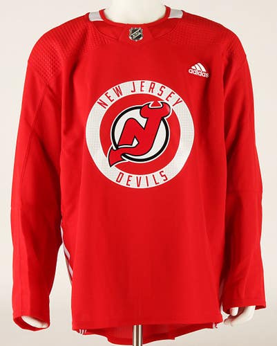 Adidas MiC Team Issued Practice Jersey - New Jersey Devils - Size 54 NWT