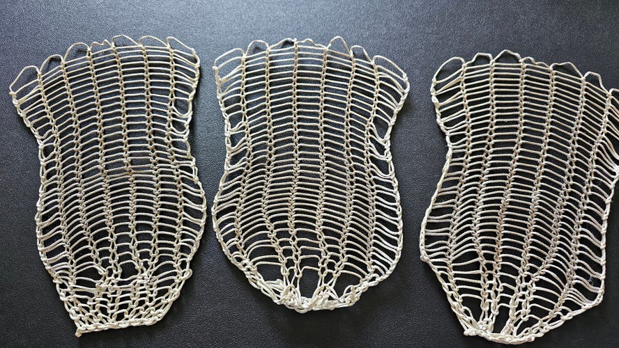 (Used) Men's Armor Mesh Spyder Wire mesh. Pack of 3.