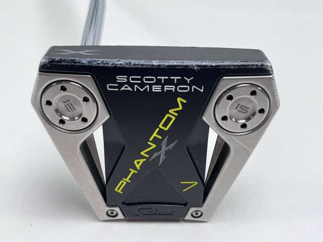 LEFTY Scotty Cameron Phantom X 7 2019 Putter 34" Mens LH