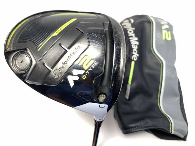 TaylorMade M2 D-Type 2019 Driver 12* White Tie MFS X5 55g Regular RH HC -1''