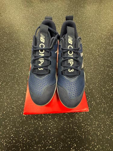 Used New Balance FUEL CELL COMP V3 BB/SB Cleats Navy Blue Senior 11 11849-S000038576
