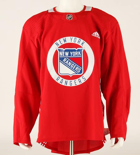 Adidas MiC Team Issued Practice Jersey - New York Rangers - Size 54 NWT