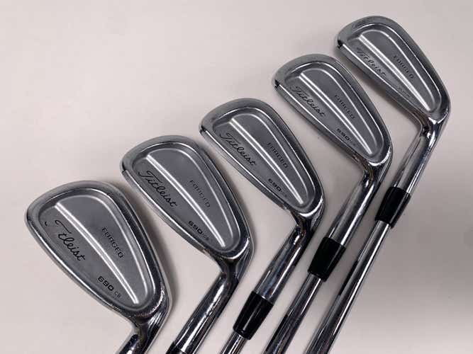 Titleist 690 CB Forged Iron Set 5-9 Dynamic Gold SL S300 Stiff Steel Mens RH