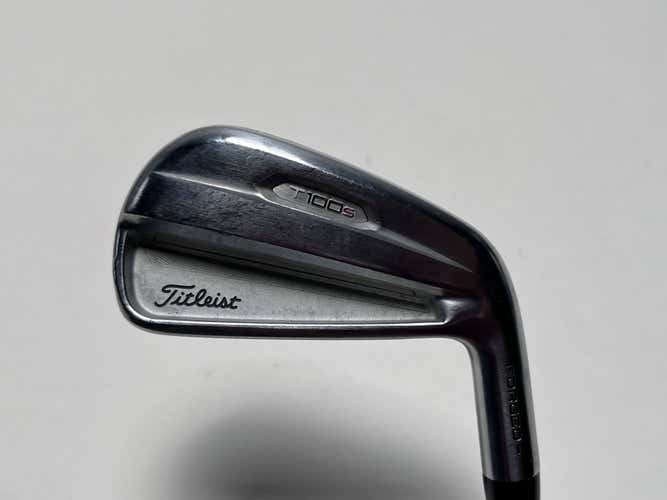Titleist T100S 2021 Single 4 Iron True Temper AMT Tour White S300 Stiff RH
