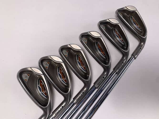 Ping G10 Iron Set 6-PW+GW Black Dot AWT Regular Steel Mens RH