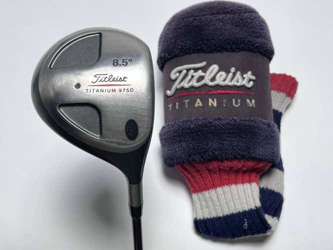 Titleist 975 D Driver 8.5* Grafalloy ProLite Stiff Graphite Mens RH HC