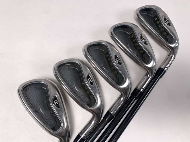 TaylorMade R7 XD Iron Set 5-9 Fujikura Rombax 7E06 Stiff Graphite Mens RH