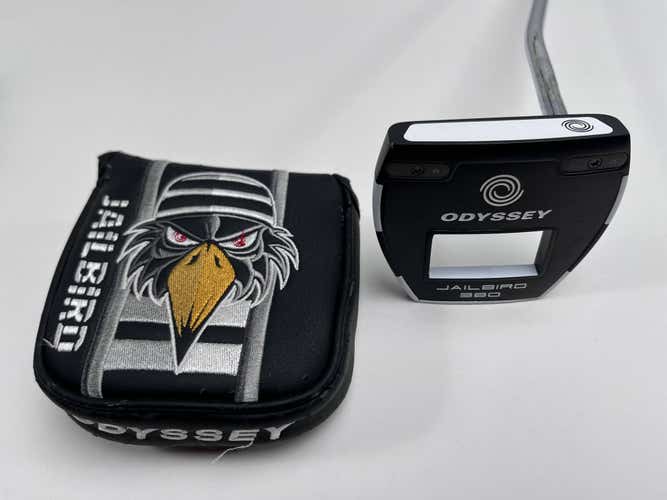 Odyssey Jailbird 380 White Hot Putter 32" Superstroke Pistol 1.0 Mens RH HC