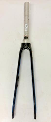 Trek TR-F19 Black Carbon 700C Road Bike Fork 230mm Tapered Steerer Tube GREAT