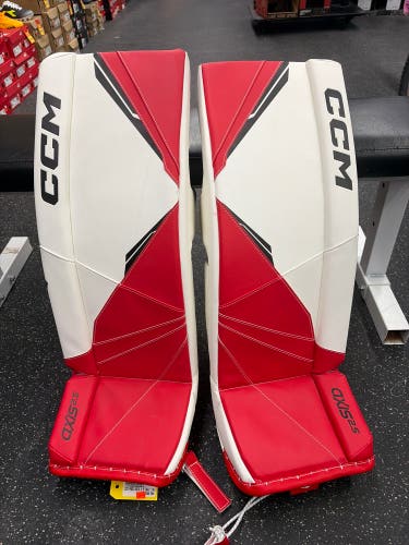 30" 2022 CCM Axis 2.5 Goalie Leg Pads (New)