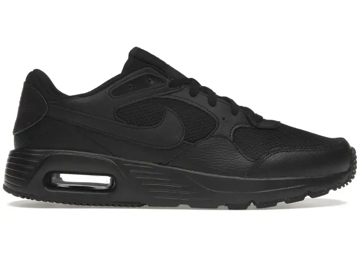Size 12M/13.5W - Nike Air Max SC Triple Black (NO BOX) CW4555-003