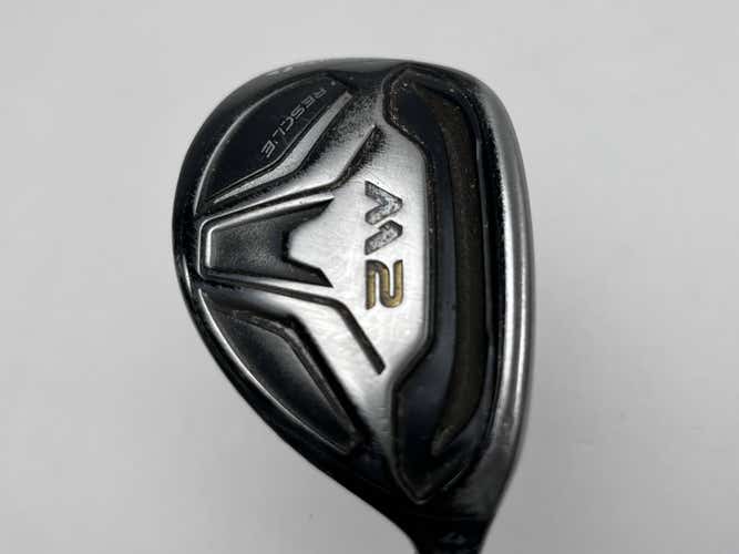 TaylorMade M2 4 Hybrid 22* REAX 55g Senior Graphite Mens RH Oversize Grip
