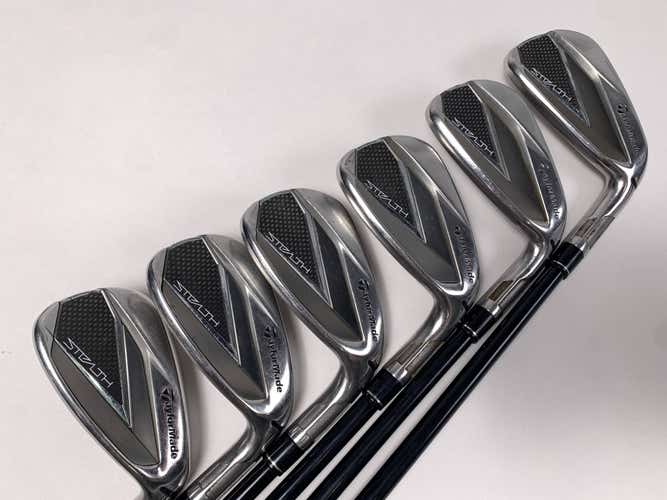 TaylorMade Stealth Iron Set 6-PW+GW Fujikura Ventus Red 6R Regular RH -1/2''