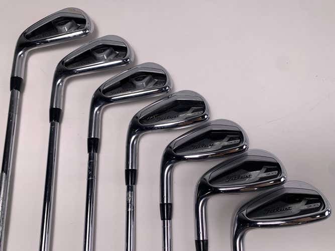 LEFTY Titleist T300 2021 Iron Set 5-PW+GW True Temper AMT Red R300 Regular LH