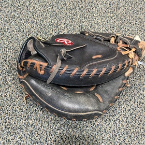 Black Rawlings Renegade Series RH Catcher's Baseball Glove 32.5" (Used)
