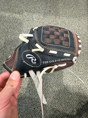 Black Rawlings Players Series RH Baseball Glove 9" (Used)