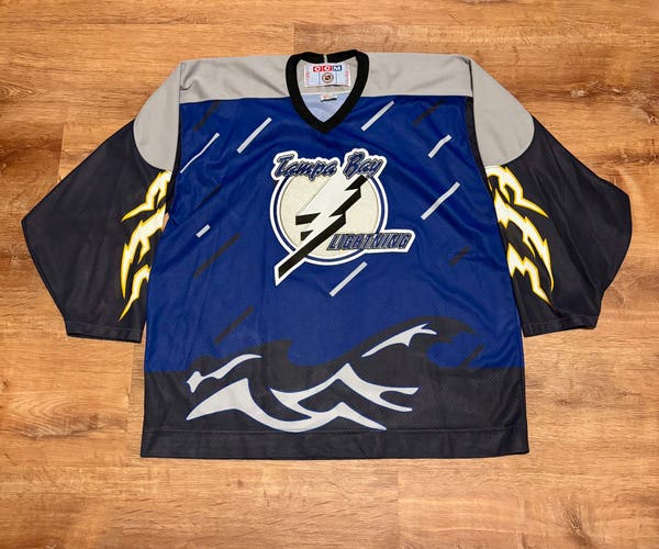 CCM Tampa Bay Lightning Storm Jersey Alternate Bolts (XL)