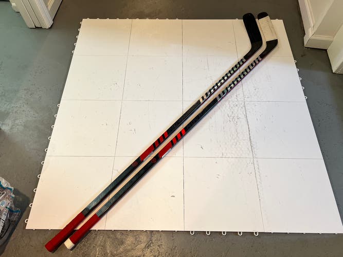 Ian Cole Senior Warrior Novium Pro Left Hand Hockey Stick P88M 97 Flex (Used Pro Stock)