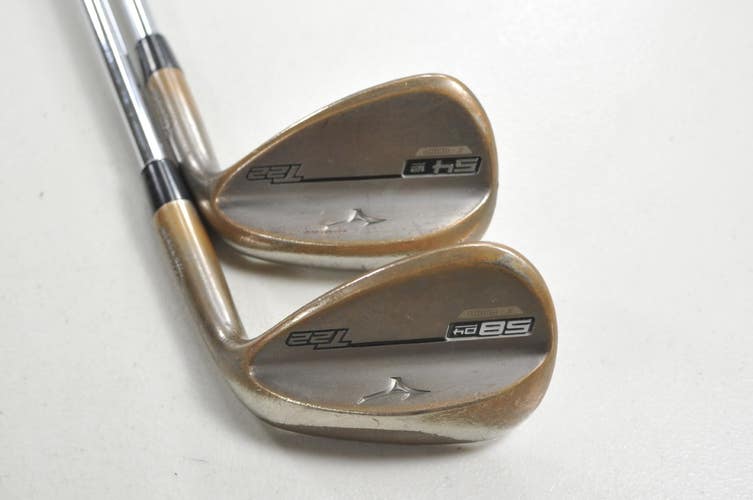 Mizuno T22 Denim Copper 54*, 58* Wedge Set Right DG S400 Stiff Steel  # 215129