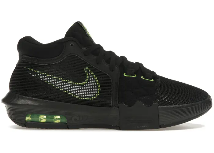 Size 12 - Nike LeBron Witness 8 Black Volt MENS FB2239-002